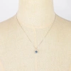 s925 sterling silver three-second heart-touching necklace, a light luxury and niche design for women's collarbone chain, a Valentine's Day gift manufacturer for your girlfriend Application Scenario